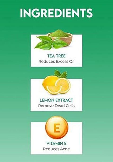 Jovees Tea Tree Oil Control Face Wash For Oily Acne Prone Skin 300 Ml