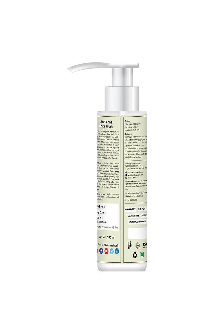 Tnw The Natural Wash Anti Acne Face 100 Ml