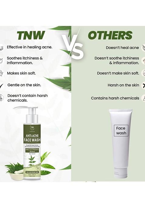 Tnw The Natural Wash Anti Acne Face 100 Ml