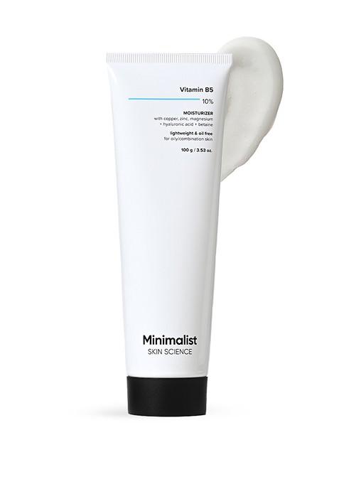 Minimalist Vitamin B5 10 Lightweight Oil Free Moisturizer With Copper Zinc 100 G