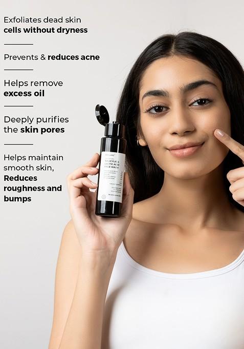 Brillare Oil Control Acne Care Deep Cleansing 2 Salicylic Acid Face Wash