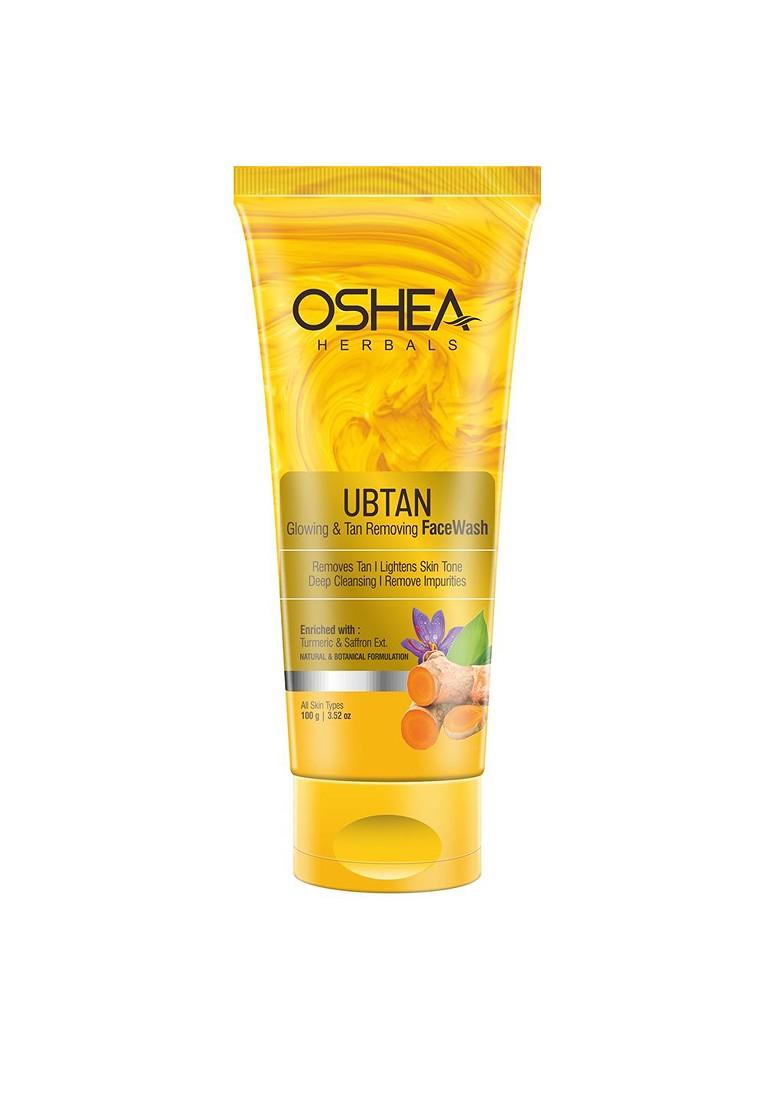 Oshea Herbals Ubtan Glowing Tan Removing Face Wash 100G