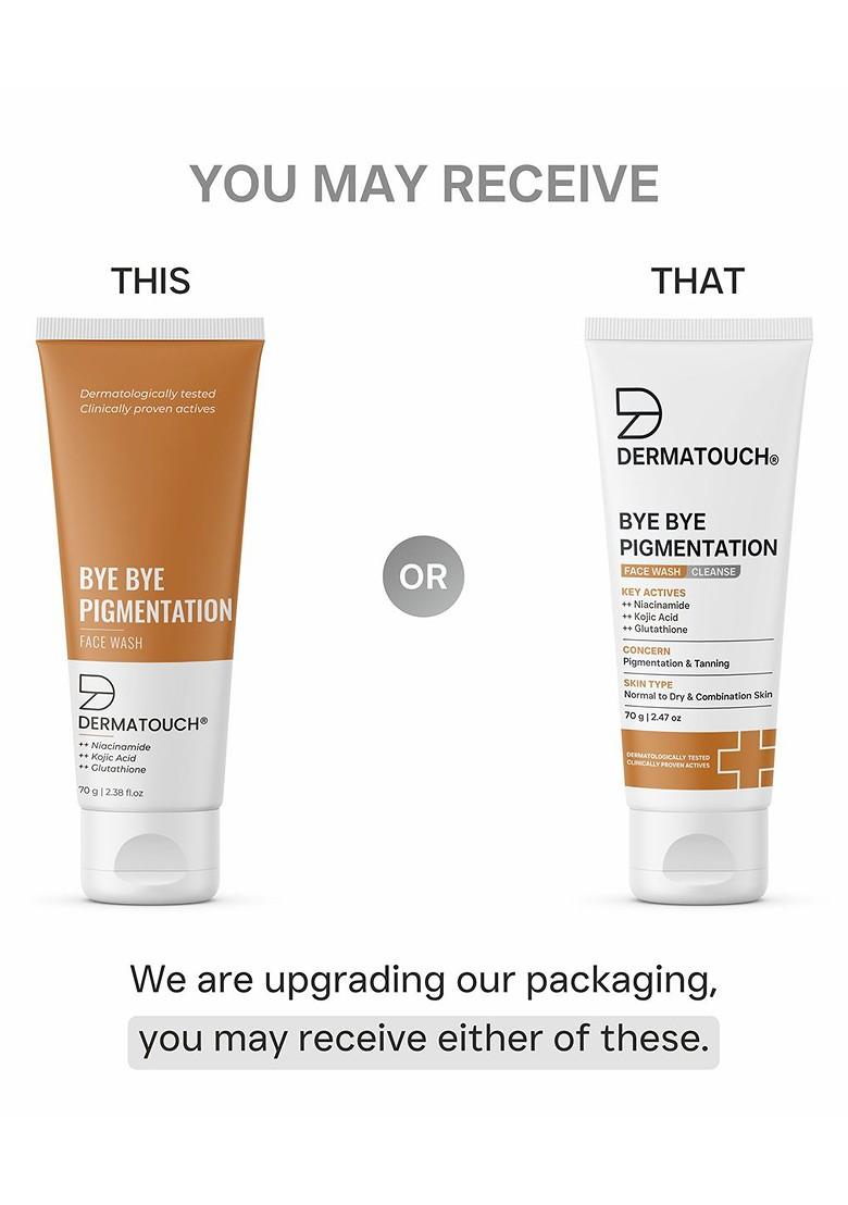 Dermatouch Set Of 2 Bye Pigmentation Face Wash With Niacinamide 70 G Each