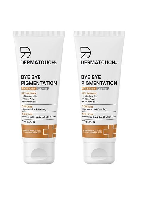 Dermatouch Set Of 2 Bye Pigmentation Face Wash With Niacinamide 70 G Each