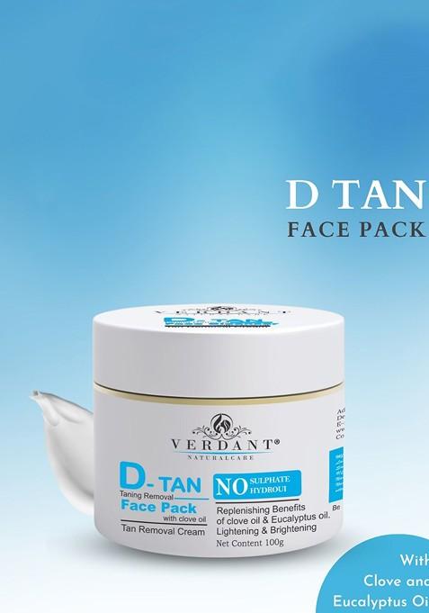Verdant Natural Care D Tan And Removal Face Pack 100G