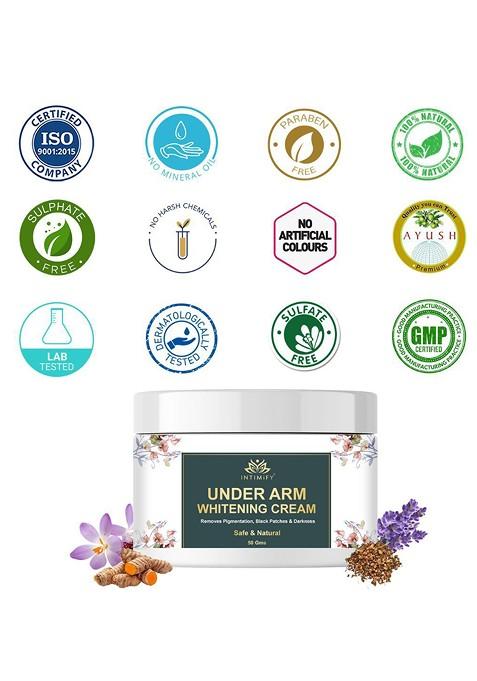 Intimify Underarm Whitening Cream With Rosemary Turmeric 50 G
