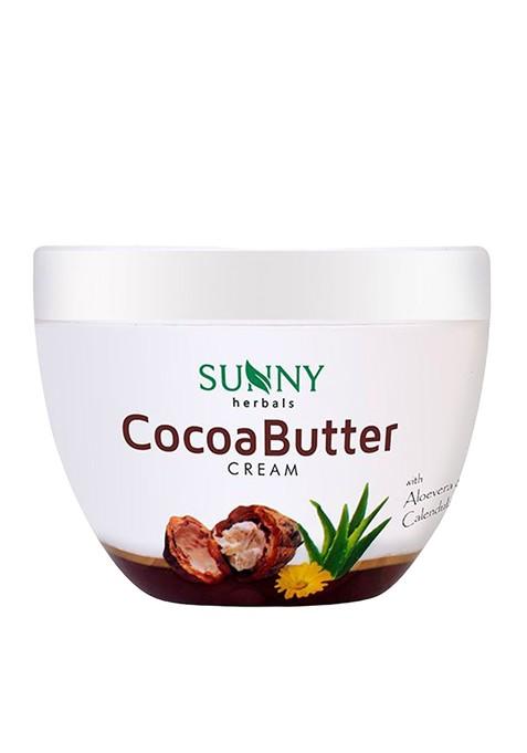 Sunny Herbals Cocoa Butter Nourishing Hydrating Cream For Dry Skin 125G