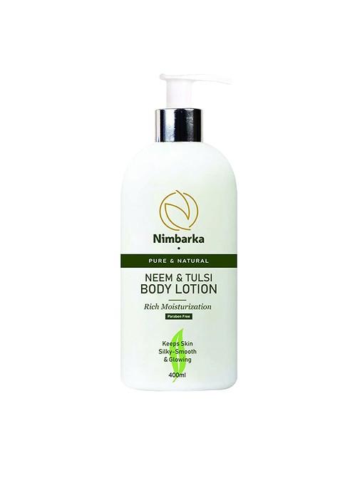 Nimbarka Pure Natural Rich Moisturization Neem Tulsi Body Lotion 400 Ml