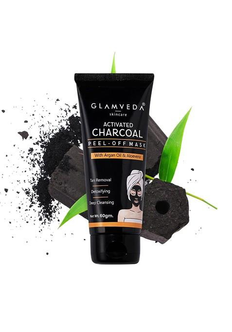 Glamveda Set Of 3 Activated Charcoal Peel Off Mask 60 G Each