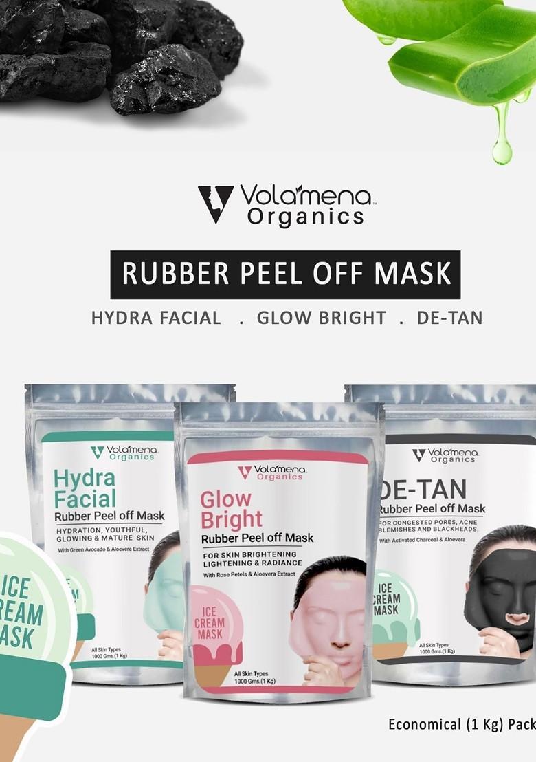 Volamena De Tan Rubber Peel Off Mask For Removal Acne Blemishes 1Kg