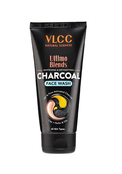 Vlcc Unisex Ultimo Blends Whitening Detoxifying Charcoal Face Wash 100 Ml