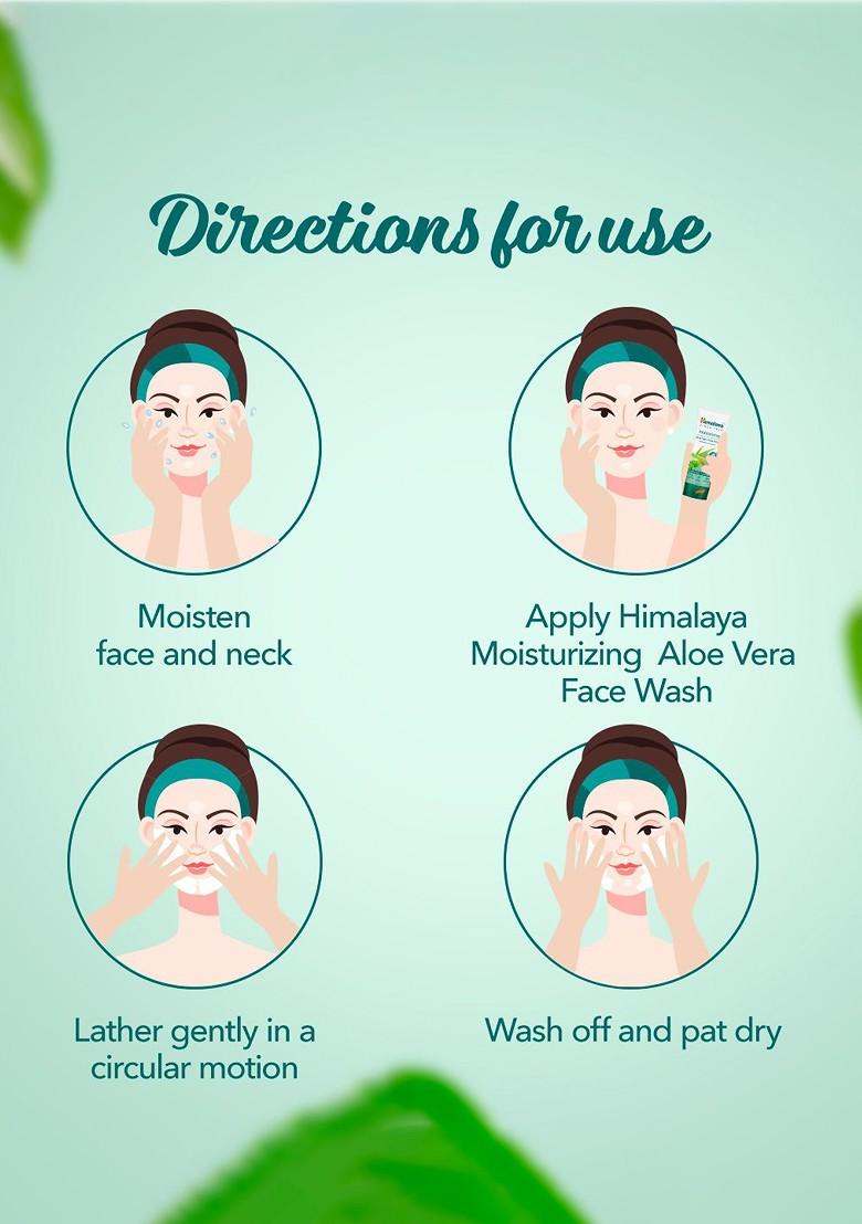 Himalaya Moisturizing Aloe Vera Face Wash 200Ml