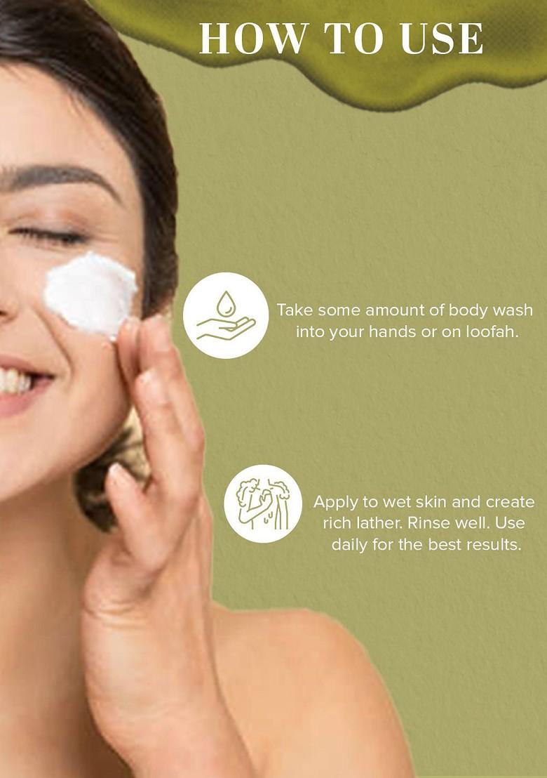 Khadi Natural Set Of 2 Sandalwood Body Wash 210 Ml Each