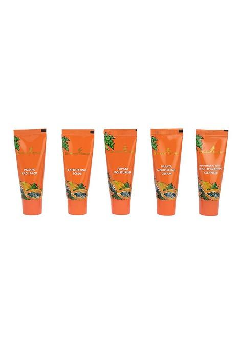 Shahnaz Husain 5 Step Papaya Facial Kit 10G Each