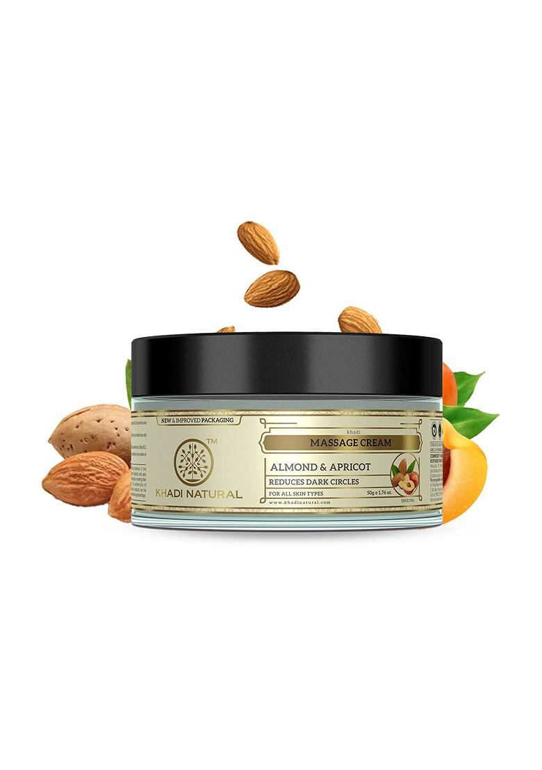 Khadi Natural Almond And Apricot Massage Cream 50 G