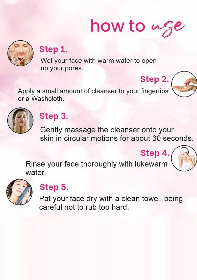 Globus Naturals Set Of 2 Pimple Clear Glycolic Salicylic Acid Face Wash 75 G Each