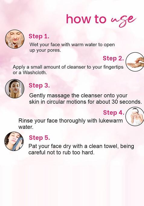 Globus Naturals Set Of 2 Pimple Clear Glycolic Salicylic Acid Face Wash 75 G Each