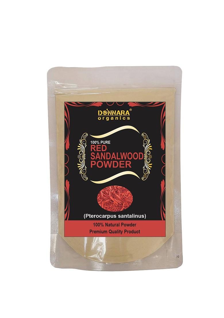 Donnara Organics Set Of 2 Red Sandalwood Powder Face Pack 150 G Each