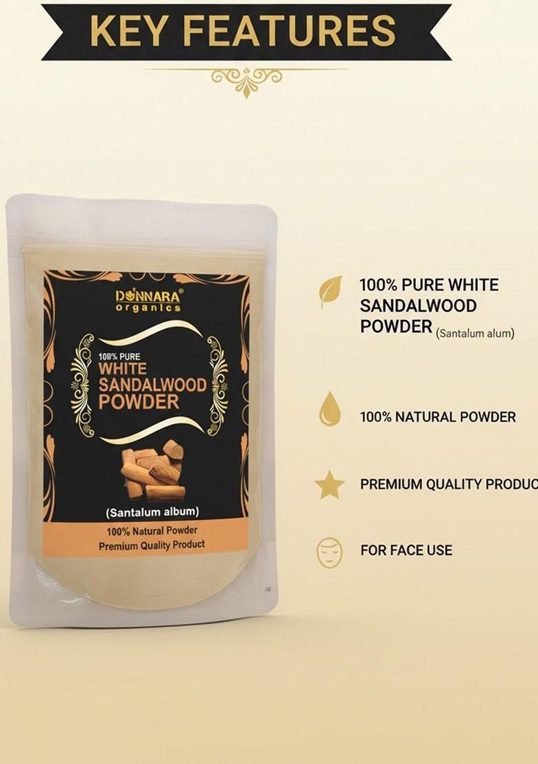 Donnara Organics Herbal Sandalwood Powder Face Pack 150 G