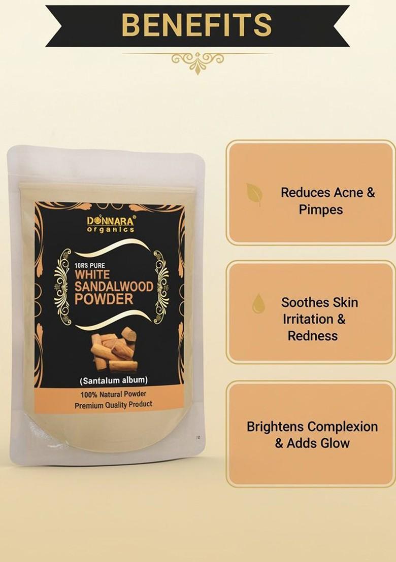 Donnara Organics Herbal Sandalwood Powder Face Pack 150 G