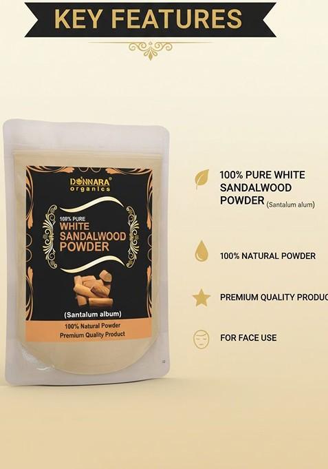 Donnara Organics Herbal Sandalwood Powder Face Pack 150 G