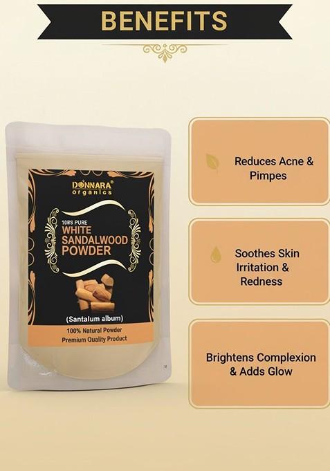 Donnara Organics Herbal Sandalwood Powder Face Pack 150 G