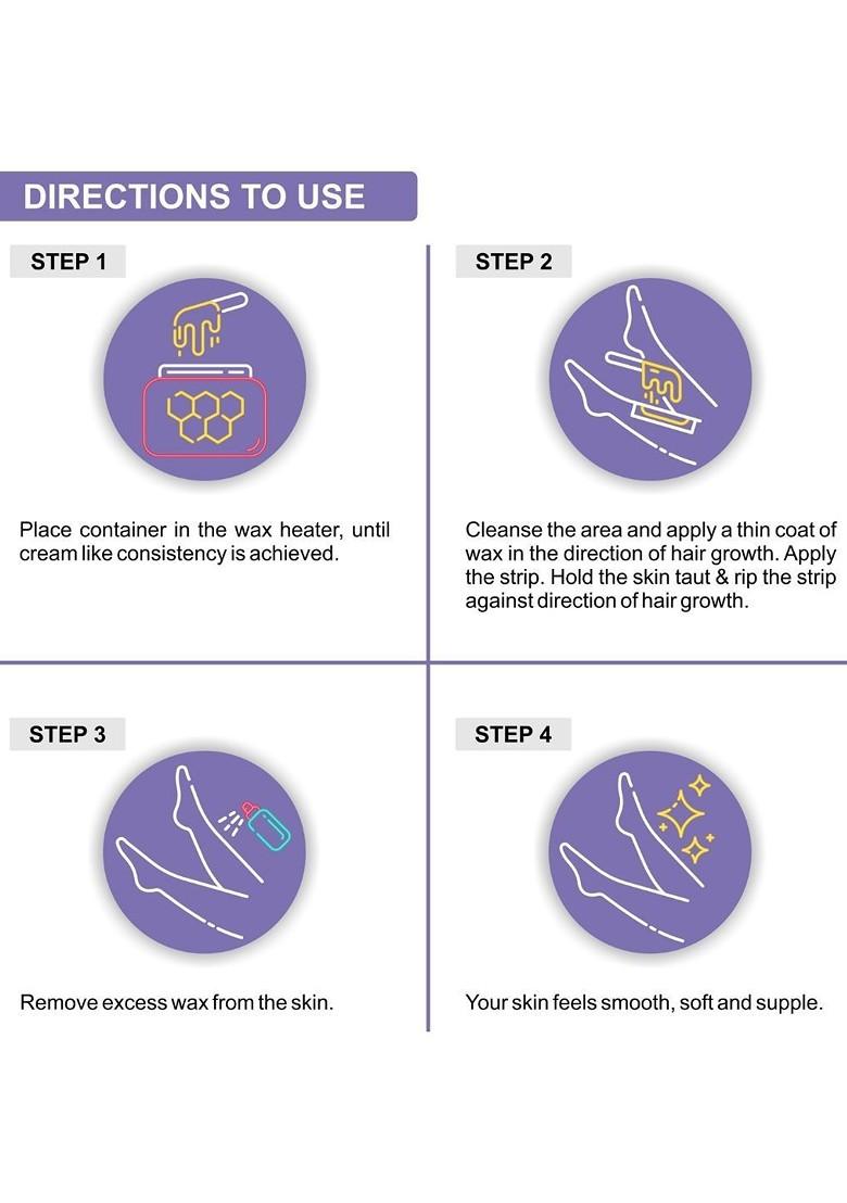 Sterling Naturals Women Wax Smooth Less Painful Hair Removal D Tan Formula 700G