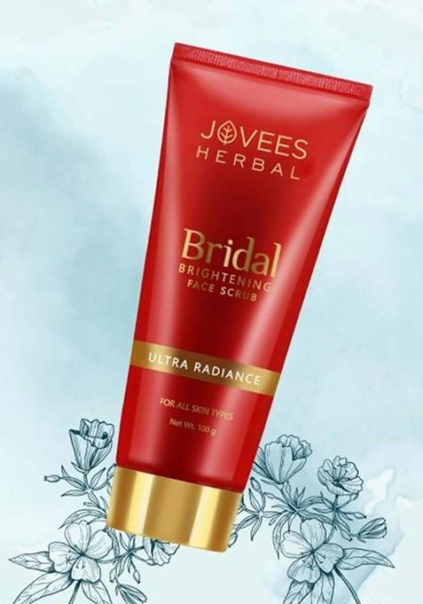 Jovees Herbal Bridal Brightening Ultra Radiance Vitamin C Face Scrub 100 G