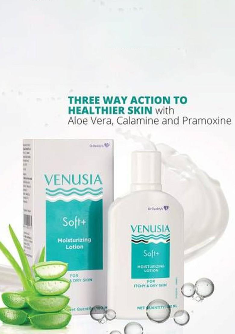 Venusia Set Of 2 Moisturizing Face Body Lotion 100 Ml Cream 75 G