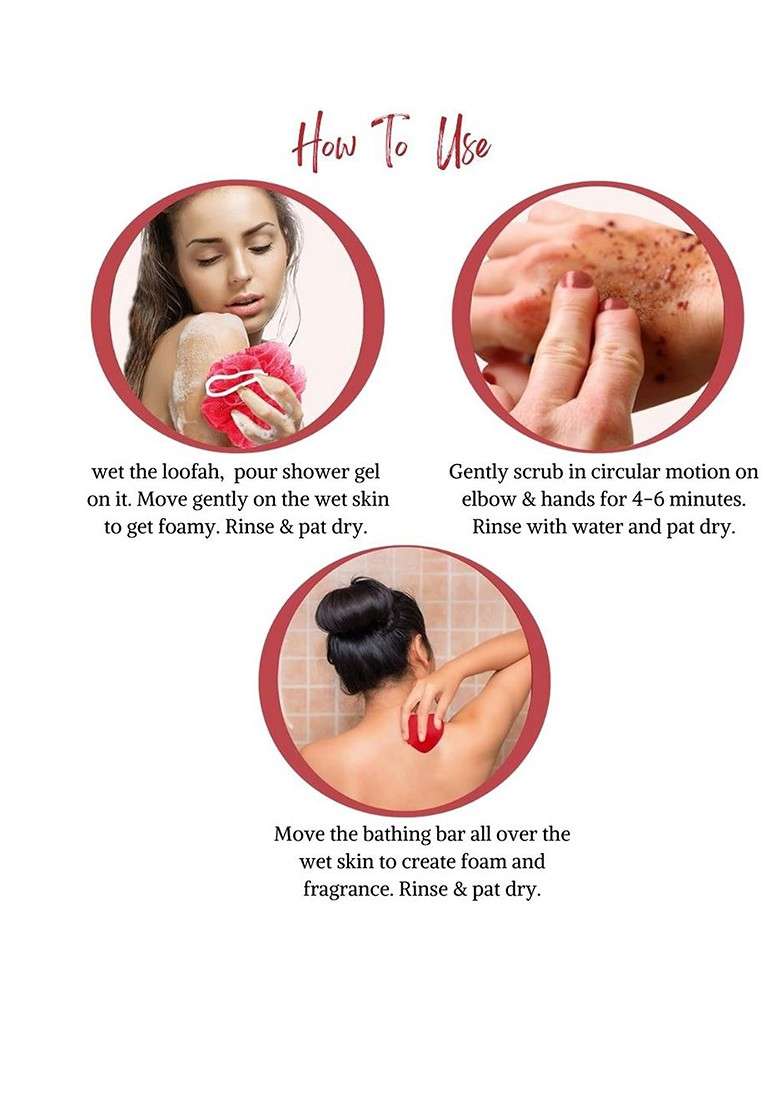 Bodyherbals 8 Pcs Strawberry Essentials Gift Box - Indya