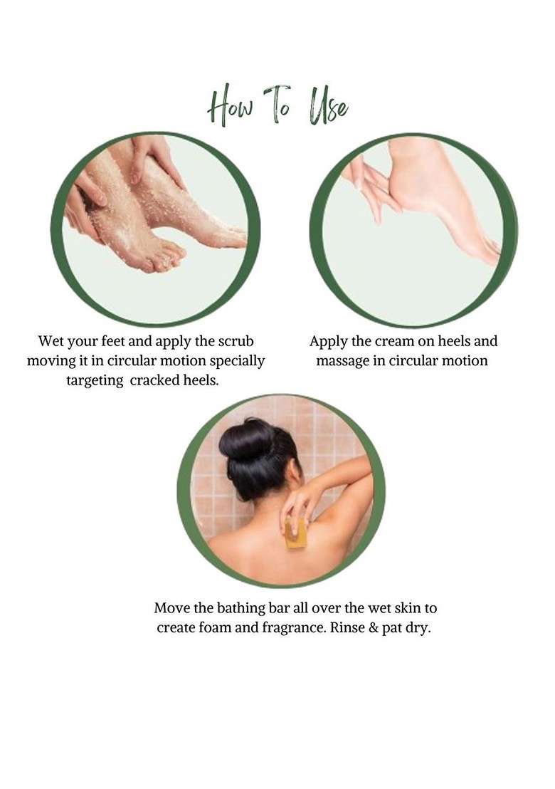 Bodyherbals Foot Care Gift Set For All Occasions - Indya