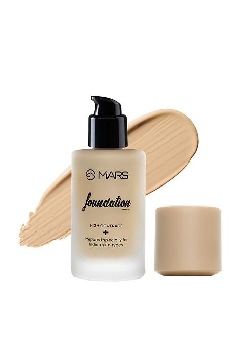 Mars High Coverage Spf50 Pa Liquid Foundation 40 Ml Shade 03