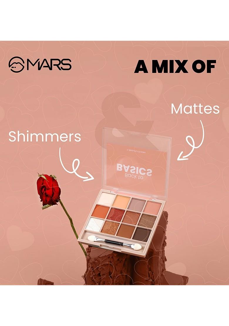 Mars Back To Basics Eyeshadow Palette Shade 02