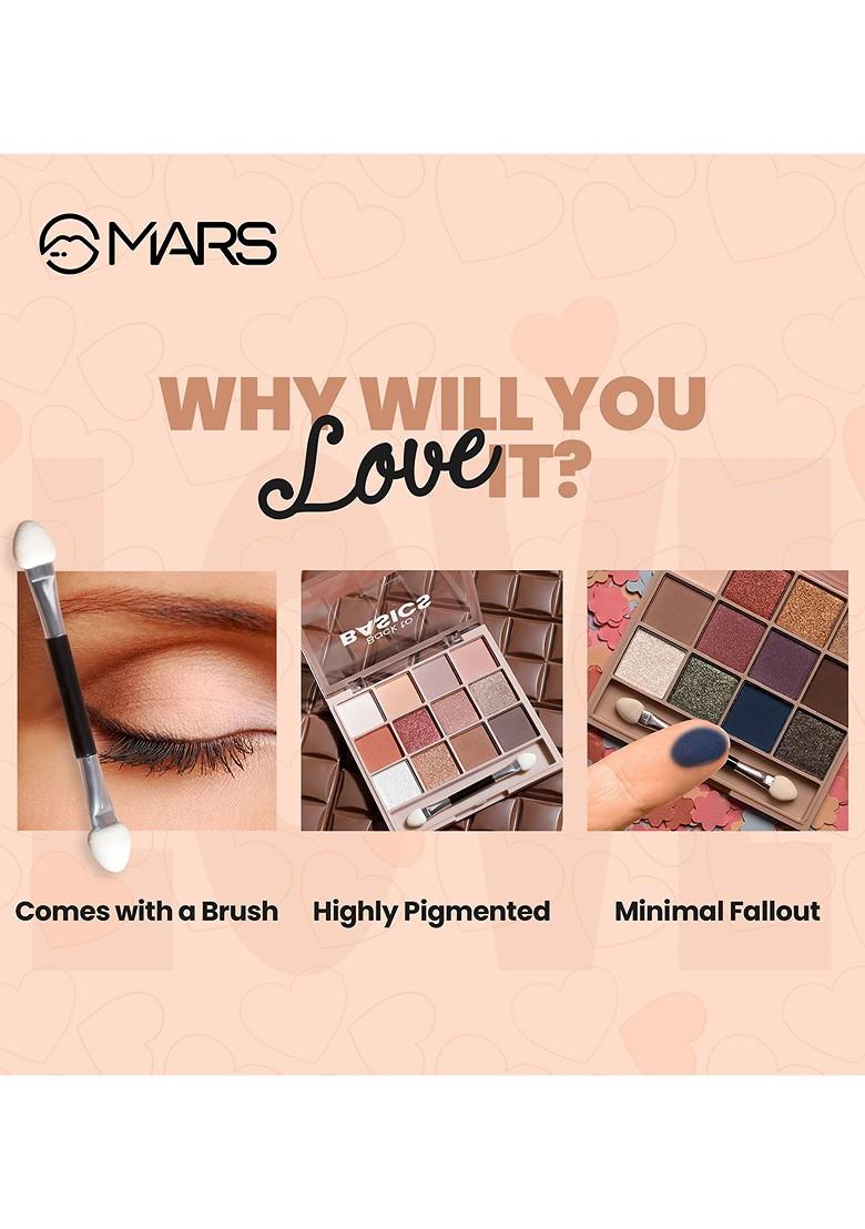 Mars Back To Basics Eyeshadow Palette Shade 02