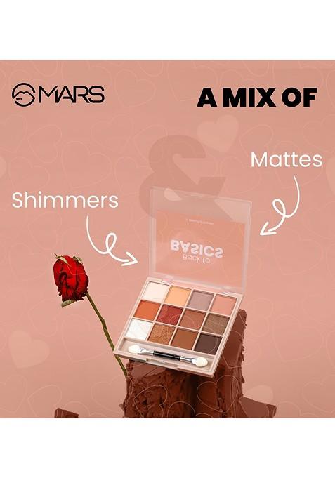 Mars Back To Basics Eyeshadow Palette Shade 02
