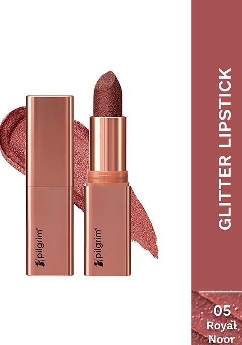 Pilgrim Dubai Bling 3D Glitter Formula With Matte Finish Lipstick 4 2 G Royal Noor 05
