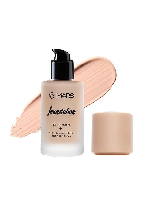 Mars High Coverage Spf50 Pa Liquid Foundation 40 Ml Shade 02