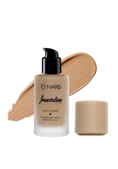Mars High Coverage Spf50 Pa Liquid Foundation 40 Ml Shade 05