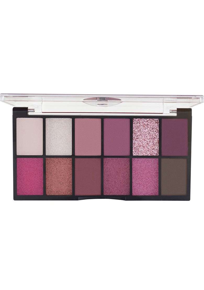 Mars Dance Of Joy 12 In 1 Ultra Pigmented Eyeshadow Palette Shade 01 - Indya