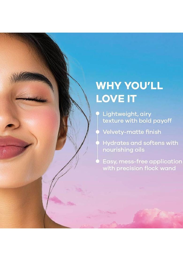 Earth Rhythm Lip Nectar Weightless Never Drying Matte Liquid Lipstick 5Ml Caramel