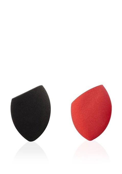 Pac Mini Sponge Set Olive Cut Black Red 2 Pc