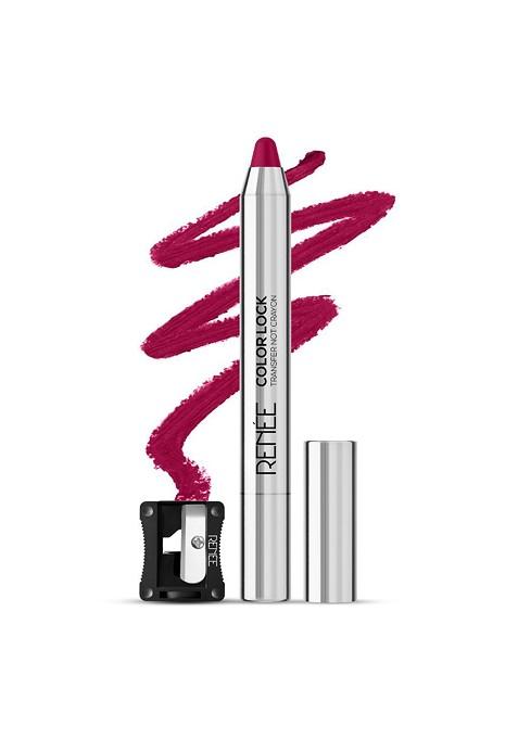 Renee Colorlock Transfer Not Spf 20 Crayon Lipstick With Ceramides Vitamin E 3G Flare