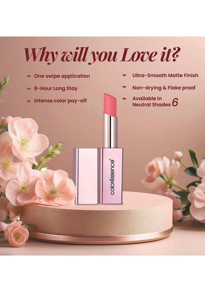 Coloressence Roseate Nudes Long Lasting Lipstick 3 3G Misty Earth