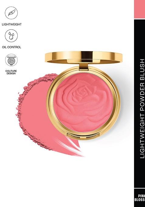 Lakme Rouge Bloom Showstopper Collection Lightweight Powder 12G Blush Pink Blossom