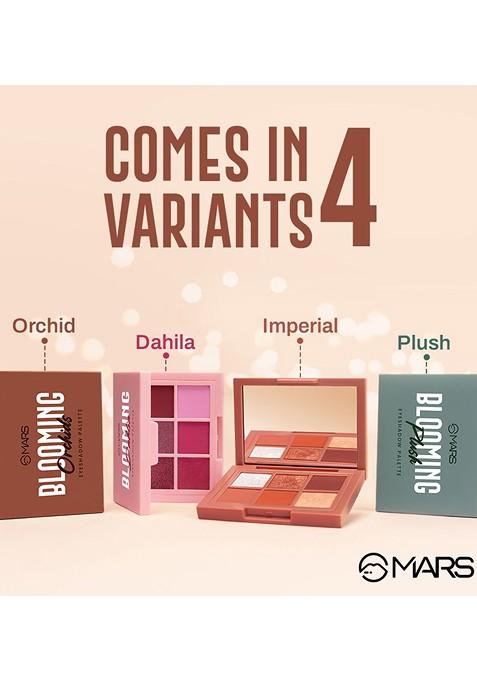 Mars Blooming Matte Shimmer Eyeshadow Palette Orchids 04