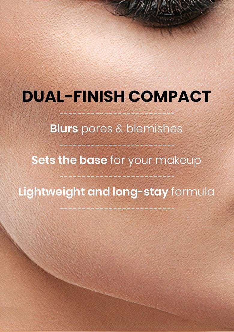 Lakme Xtraordin Airy Compact 2 In 1 Foundation 06 Almond Honey 9G - Indya