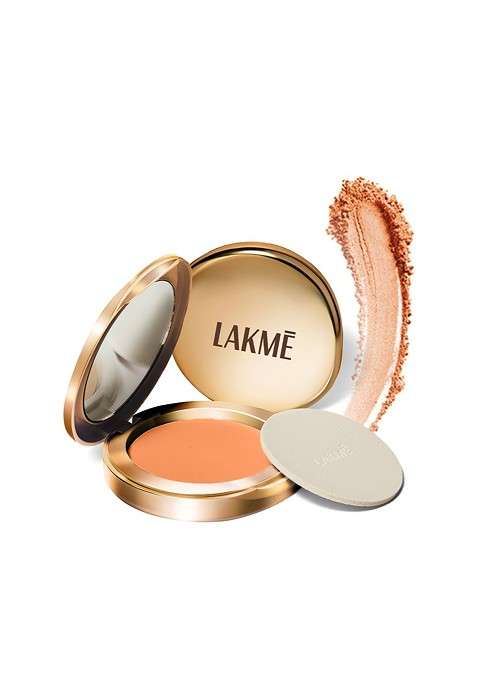 Lakme 9To5 Powerplay Matte Compact Oil Control Formula With Vitamin E 9G Apricot