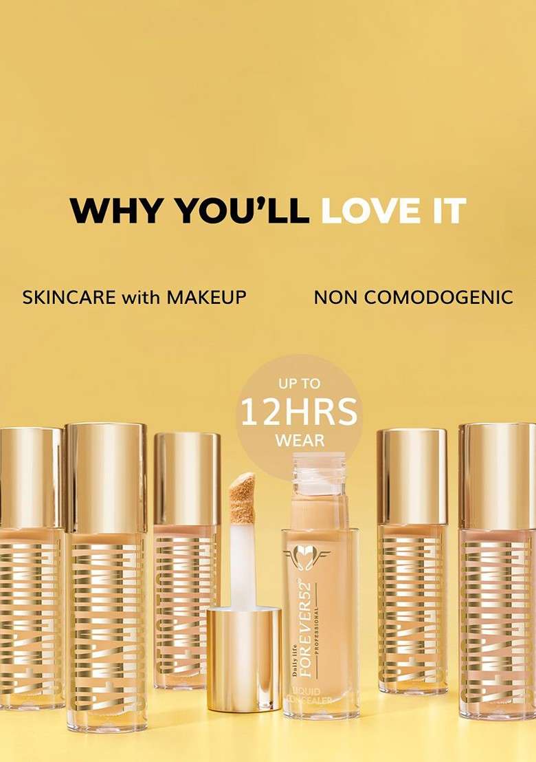 Daily Life Forever52 Sensational Long Lasting Lightweight Liquid Concealer 6G Birch 04 - Indya
