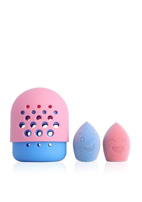 Pac Nano Bounce Water Drop Cut Olive Blue Pink 2 Pc