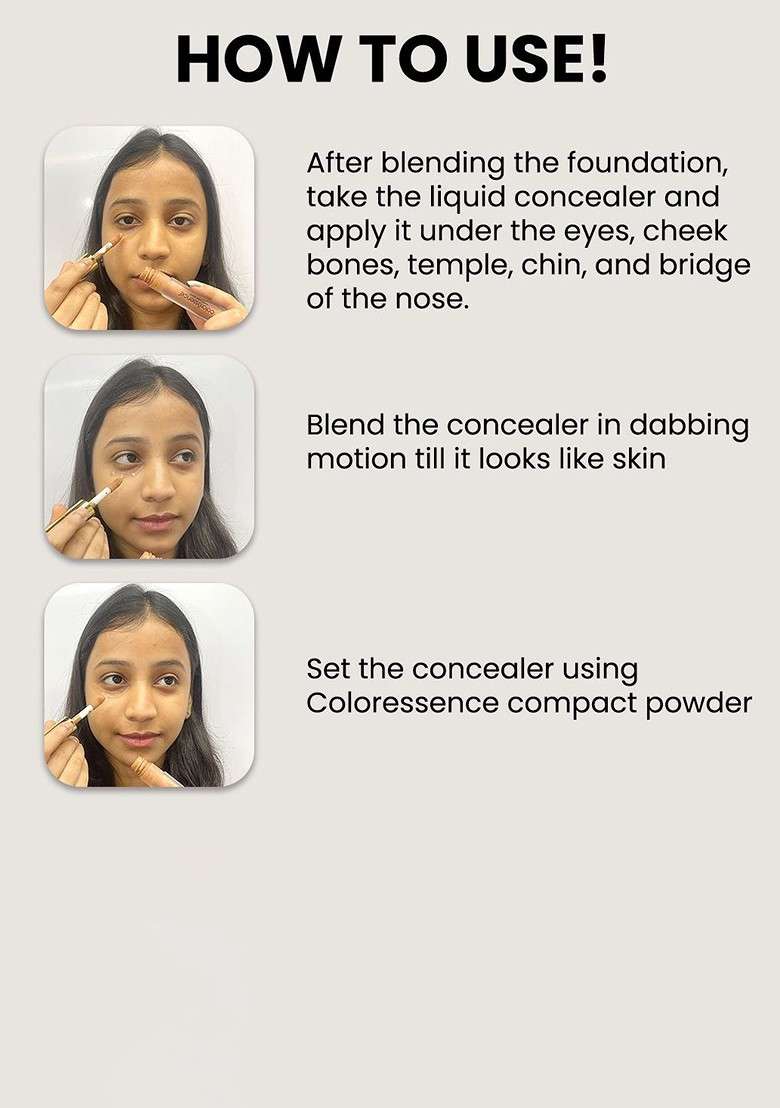 Coloressence Color Your Spirit Liquid Gold Concealor 3 5Ml Shade Crystal Pink - Indya